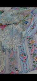 M.print stripe sky blue