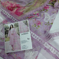 Lawn 3pc butterfly lilac