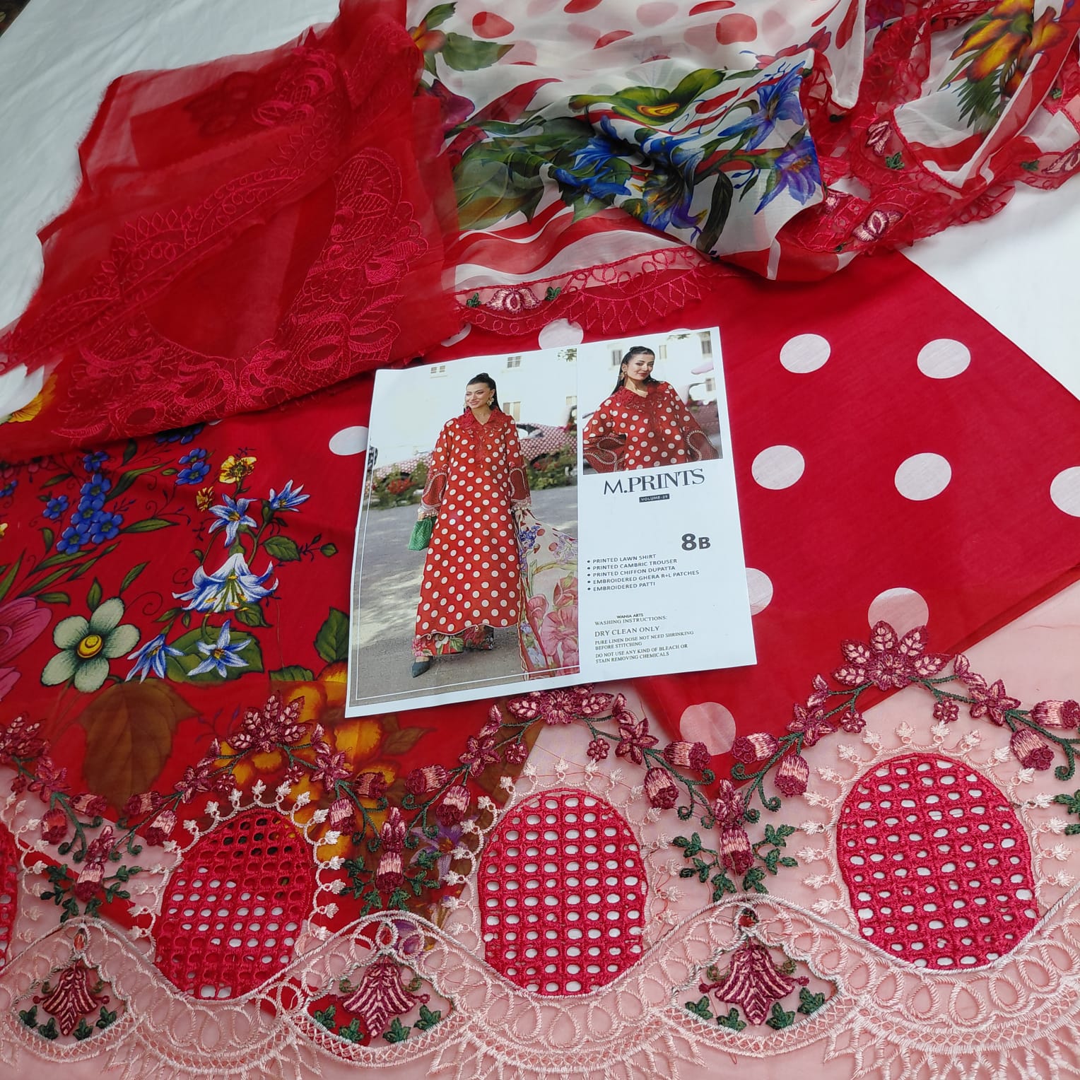 Embroidered 3(PC) Summer Collection