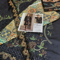 3pc silk chick mustrd black
