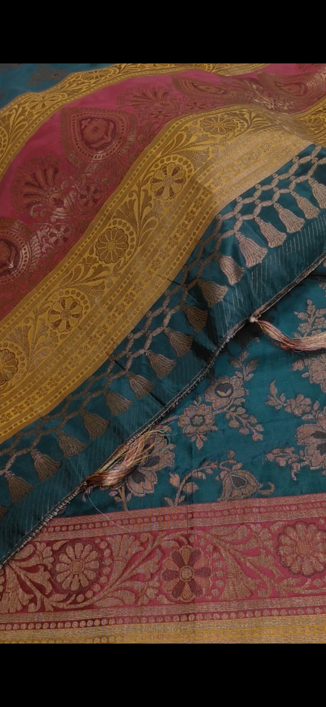 2pc banarsi peacock