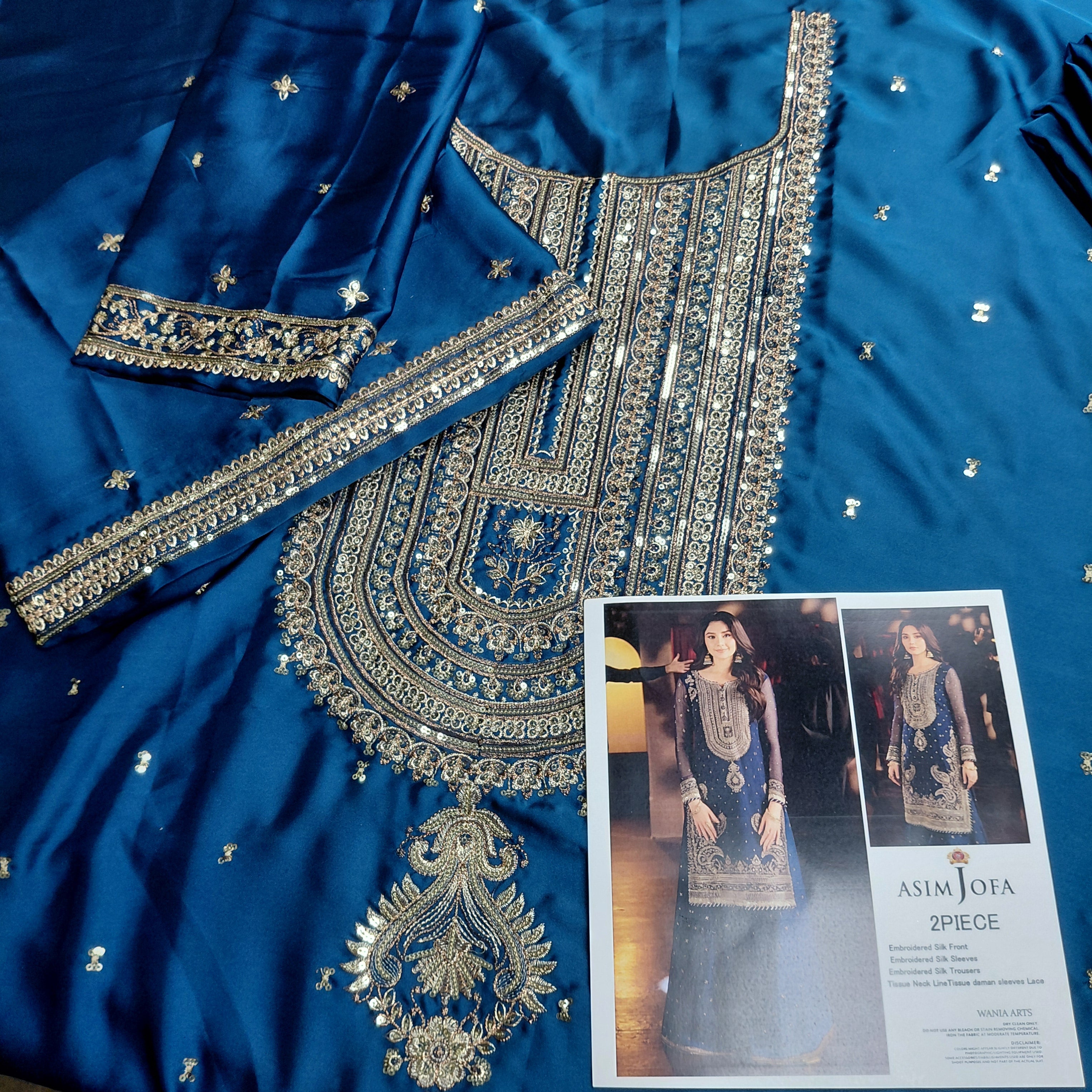2pc silk A.J zinc