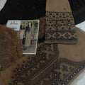 3pc dhanak jazmin coffee