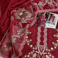 3pc anelas momna maroon