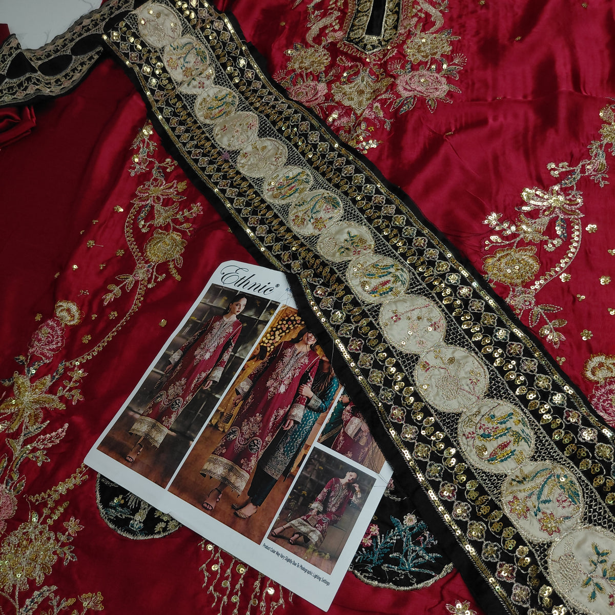 2pc eth maroon black