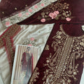 3pc velvet laam m.ow